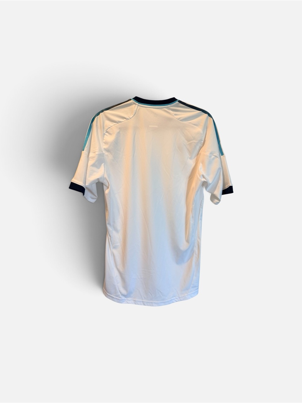 Chelsea FC adidas White and Light Blue Chelsea Men's Football Jersey - Picture 3 of 7